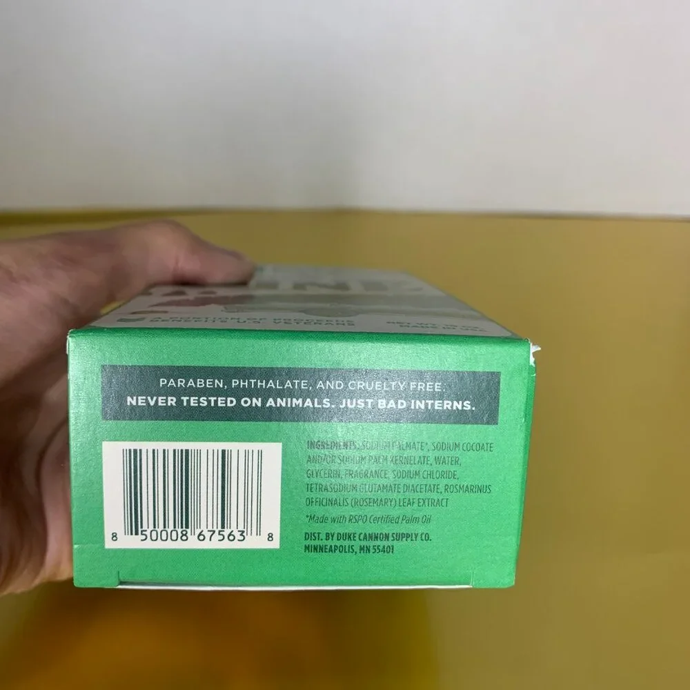 Duke Cannon Illegally Cut Pine Big Ass Brick Of Soap
